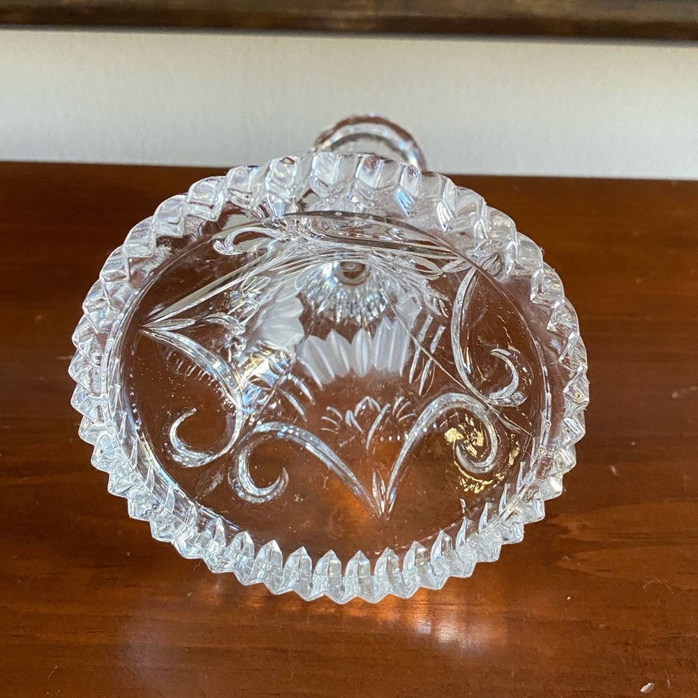 5” Crystal Candlesticks with Round Base - Picture 13 of 14